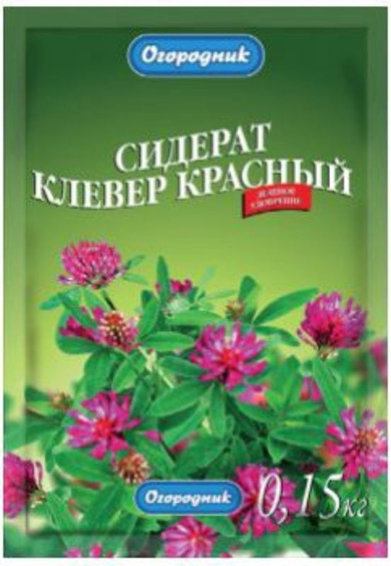 Сидерат Клевер красный (Trifolium pratense)