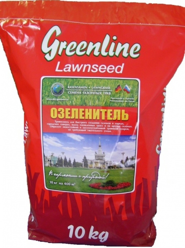 Газон озеленитель Гринлайн (Lawn 'Greenline Ozelenitel')